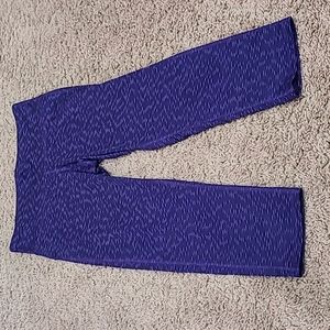 C9 Champion Purple Crop Workout Leggings, Size M